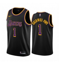 Men Los Angeles Lakers 1 Kentavious Caldwell Pope Black NBA Swingman 2020 21 Earned Editio Men Los Angeles Lakers 1 Kentavious Caldwell Pope Black NBA Swingman 2020 21 Earned Editio