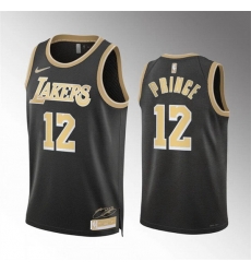 Men Los Angeles Lakers 12 Taurean Prince Black 2024 Select Series Stitched Basketball Jersey Men Los Angeles Lakers 12 Taurean Prince Black 2024 Select Series Stitched Basketball Jersey