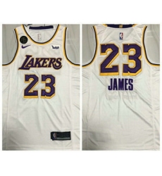 Men Los Angeles Lakers 23 LeBron James White With KB Patch NEW 2021 Nike Wish AU Stitched NBA Jersey Men Los Angeles Lakers 23 LeBron James White With KB Patch NEW 2021 Nike Wish AU Stitched NBA Jersey
