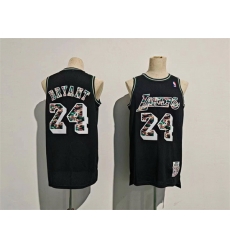 Men Los Angeles Lakers 24 Kobe Bryant Black Throwback Basketball Jersey Men Los Angeles Lakers 24 Kobe Bryant Black Throwback Basketball Jersey