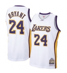 Men Los Angeles Lakers 24 Kobe Bryant White 2009 10 Throwback Basketball Jersey Men Los Angeles Lakers 24 Kobe Bryant White 2009 10 Throwback Basketball Jersey