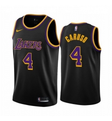 Men Los Angeles Lakers 4 Alex Caruso Black NBA Swingman 2020 21 Earned Edition Jersey Men Los Angeles Lakers 4 Alex Caruso Black NBA Swingman 2020 21 Earned Edition Jersey