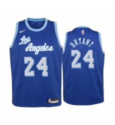 Men Los Angeles Lakers Kobe Bryant 24 Blue Nike Jersey Men Los Angeles Lakers Kobe Bryant 24 Blue Nike Jersey