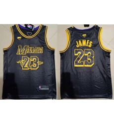 Men Los Angeles Lakers Lebron James 23 Black Big Mamba Edition NBA Jersey Men Los Angeles Lakers Lebron James 23 Black Big Mamba Edition NBA Jersey