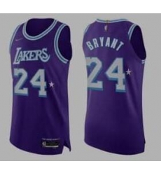 Men Nike Los Angeles Lakers Kobe Bryant purple 2021 75th anniversary Jersey Men Nike Los Angeles Lakers Kobe Bryant purple 2021 75th anniversary Jersey