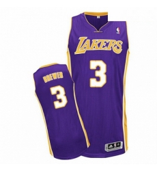 Mens Adidas Los Angeles Lakers 3 Corey Brewer Authentic Purple Road NBA Jersey Mens Adidas Los Angeles Lakers 3 Corey Brewer Authentic Purple Road NBA Jersey