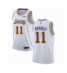 Mens Los Angeles Lakers 11 Avery Bradley Authentic White Basketball Jersey Association Edition Mens Los Angeles Lakers 11 Avery Bradley Authentic White Basketball Jersey Association Edition