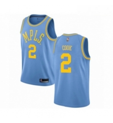 Mens Los Angeles Lakers 2 Quinn Cook Authentic Blue Hardwood Classics Basketball Jersey Mens Los Angeles Lakers 2 Quinn Cook Authentic Blue Hardwood Classics Basketball Jersey