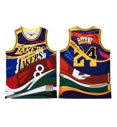 Men's Los Angeles Lakers #24 Kobe Bryant M&N Hardwood Classic Fashion Basketball Jersey Men's Los Angeles Lakers #24 Kobe Bryant M&N Hardwood Classic Fashion Basketball Jersey
