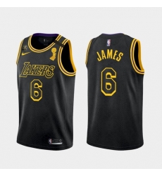 Men's Los Angeles Lakers LeBron James #6 Jersey Black Mamba 2021-22 Men's Los Angeles Lakers LeBron James #6 Jersey Black Mamba 2021-22