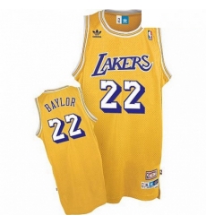 Mens Mitchell and Ness Los Angeles Lakers 22 Elgin Baylor Swingman Gold Throwback NBA Jersey Mens Mitchell and Ness Los Angeles Lakers 22 Elgin Baylor Swingman Gold Throwback NBA Jersey