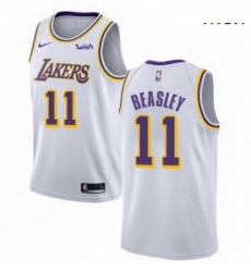 Mens Nike Los Angeles Lakers 11 Michael Beasley Swingman White NBA Jersey Association Edition Mens Nike Los Angeles Lakers 11 Michael Beasley Swingman White NBA Jersey Association Edition