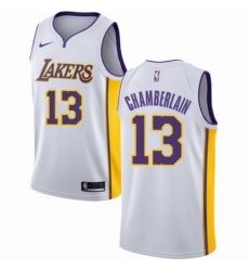 Mens Nike Los Angeles Lakers 13 Wilt Chamberlain Swingman White NBA Jersey Association Edition Mens Nike Los Angeles Lakers 13 Wilt Chamberlain Swingman White NBA Jersey Association Edition