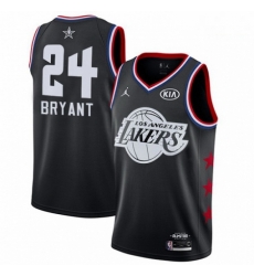 Mens Nike Los Angeles Lakers 24 Kobe Bryant Black Basketball Jordan Swingman 2019 All Star Game Jersey Mens Nike Los Angeles Lakers 24 Kobe Bryant Black Basketball Jordan Swingman 2019 All Star Game Jersey