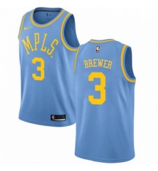 Mens Nike Los Angeles Lakers 3 Corey Brewer Swingman Blue Hardwood Classics NBA Jersey Mens Nike Los Angeles Lakers 3 Corey Brewer Swingman Blue Hardwood Classics NBA Jersey