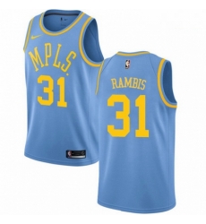 Mens Nike Los Angeles Lakers 31 Kurt Rambis Authentic Blue Hardwood Classics NBA Jersey Mens Nike Los Angeles Lakers 31 Kurt Rambis Authentic Blue Hardwood Classics NBA Jersey