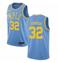 Mens Nike Los Angeles Lakers 32 Magic Johnson Swingman Blue Hardwood Classics NBA Jersey Mens Nike Los Angeles Lakers 32 Magic Johnson Swingman Blue Hardwood Classics NBA Jersey