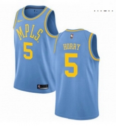 Mens Nike Los Angeles Lakers 5 Robert Horry Swingman Blue Hardwood Classics NBA Jersey Mens Nike Los Angeles Lakers 5 Robert Horry Swingman Blue Hardwood Classics NBA Jersey
