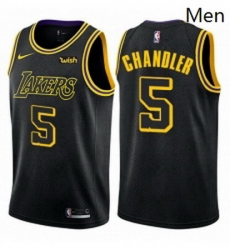 Mens Nike Los Angeles Lakers 5 Tyson Chandler Swingman Black City Edition NBA Jersey Mens Nike Los Angeles Lakers 5 Tyson Chandler Swingman Black City Edition NBA Jersey