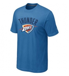 nba oklahoma city thunder T-ahirt blue nba oklahoma city thunder T-ahirt blue