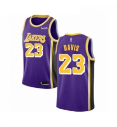 Youth Los Angeles Lakers 23 Anthony Davis Swingman Purple Basketball Jersey Statement Edition Youth Los Angeles Lakers 23 Anthony Davis Swingman Purple Basketball Jersey Statement Edition