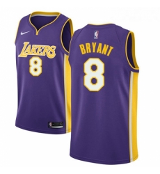 Youth Nike Los Angeles Lakers 8 Kobe Bryant Swingman Purple NBA Jersey Statement Edition Youth Nike Los Angeles Lakers 8 Kobe Bryant Swingman Purple NBA Jersey Statement Edition