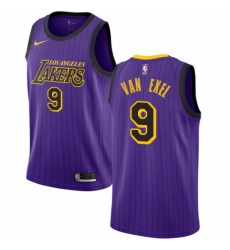 Youth Nike Los Angeles Lakers 9 Nick Van Exel Swingman Purple NBA Jersey City Edition Youth Nike Los Angeles Lakers 9 Nick Van Exel Swingman Purple NBA Jersey City Edition
