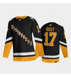 Men Pittsburgh Penguins 17 Bryan Rust 2021 2022 Black Stitched Jersey Men Pittsburgh Penguins 17 Bryan Rust 2021 2022 Black Stitched Jersey