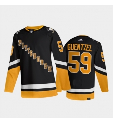 Men Pittsburgh Penguins 59 Jake Guentzel 2021 2022 Black Stitched Jersey Men Pittsburgh Penguins 59 Jake Guentzel 2021 2022 Black Stitched Jersey