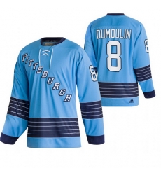 Men Pittsburgh Penguins 8 Brian Dumoulin 2022 Blue Classics Stitched jersey Men Pittsburgh Penguins 8 Brian Dumoulin 2022 Blue Classics Stitched jersey