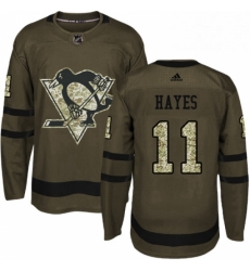 Mens Adidas Pittsburgh Penguins 11 Jimmy Hayes Authentic Green Salute to Service NHL Jersey Mens Adidas Pittsburgh Penguins 11 Jimmy Hayes Authentic Green Salute to Service NHL Jersey