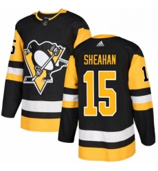 Mens Adidas Pittsburgh Penguins 15 Riley Sheahan Premier Black Home NHL Jersey Mens Adidas Pittsburgh Penguins 15 Riley Sheahan Premier Black Home NHL Jersey