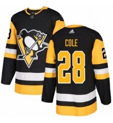 Mens Adidas Pittsburgh Penguins 28 Ian Cole Authentic Black Home NHL Jersey Mens Adidas Pittsburgh Penguins 28 Ian Cole Authentic Black Home NHL Jersey
