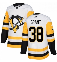 Mens Adidas Pittsburgh Penguins 38 Derek Grant Authentic White Away NHL Jersey Mens Adidas Pittsburgh Penguins 38 Derek Grant Authentic White Away NHL Jersey
