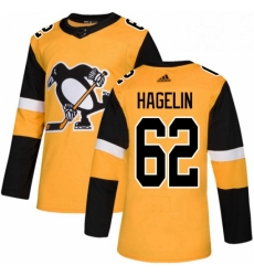 Mens Adidas Pittsburgh Penguins 62 Carl Hagelin Premier Gold Alternate NHL Jersey Mens Adidas Pittsburgh Penguins 62 Carl Hagelin Premier Gold Alternate NHL Jersey