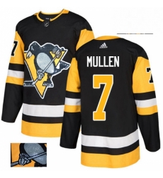 Mens Adidas Pittsburgh Penguins 7 Joe Mullen Authentic Black Fashion Gold NHL Jersey Mens Adidas Pittsburgh Penguins 7 Joe Mullen Authentic Black Fashion Gold NHL Jersey