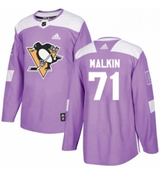 Mens Adidas Pittsburgh Penguins 71 Evgeni Malkin Authentic Purple Fights Cancer Practice NHL Jersey Mens Adidas Pittsburgh Penguins 71 Evgeni Malkin Authentic Purple Fights Cancer Practice NHL Jersey