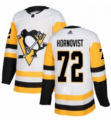 Mens Adidas Pittsburgh Penguins 72 Patric Hornqvist Authentic White Away NHL Jersey Mens Adidas Pittsburgh Penguins 72 Patric Hornqvist Authentic White Away NHL Jersey