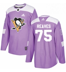 Mens Adidas Pittsburgh Penguins 75 Ryan Reaves Authentic Purple Fights Cancer Practice NHL Jersey Mens Adidas Pittsburgh Penguins 75 Ryan Reaves Authentic Purple Fights Cancer Practice NHL Jersey
