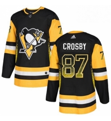 Mens Adidas Pittsburgh Penguins 87 Sidney Crosby Authentic Black Drift Fashion NHL Jersey Mens Adidas Pittsburgh Penguins 87 Sidney Crosby Authentic Black Drift Fashion NHL Jersey