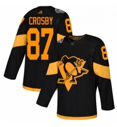 Mens Adidas Pittsburgh Penguins 87 Sidney Crosby Black Authentic 2019 Stadium Series Stitched NHL Jersey Mens Adidas Pittsburgh Penguins 87 Sidney Crosby Black Authentic 2019 Stadium Series Stitched NHL Jersey