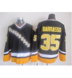 NHL Pittsburgh Penguins #35 barrasso black-yellow jerseys NHL Pittsburgh Penguins #35 barrasso black-yellow jerseys