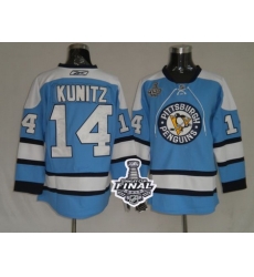 Penguins #14 Chris Kunitz Blue 2017 Stanley Cup Final Patch Stitched NHL Jersey Penguins #14 Chris Kunitz Blue 2017 Stanley Cup Final Patch Stitched NHL Jersey