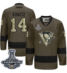 Penguins #14 Chris Kunitz Green Salute to Service 2017 Stanley Cup Finals Champions Stitched NHL Jersey Penguins #14 Chris Kunitz Green Salute to Service 2017 Stanley Cup Finals Champions Stitched NHL Jersey