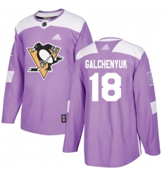 Penguins #18 Alex Galchenyuk Purple Authentic Fights Cancer Stitched Hockey Jersey Penguins #18 Alex Galchenyuk Purple Authentic Fights Cancer Stitched Hockey Jersey