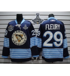 Penguins #29 Andre Fleury Dark Blue 2011 Winter Classic Vintage 2017 Stanley Cup Finals Champions Stitched NHL Jersey Penguins #29 Andre Fleury Dark Blue 2011 Winter Classic Vintage 2017 Stanley Cup Finals Champions Stitched NHL Jersey