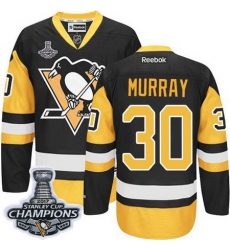Penguins #30 Matt Murray Black Alternate 2017 Stanley Cup Finals Champions Stitched NHL Jersey Penguins #30 Matt Murray Black Alternate 2017 Stanley Cup Finals Champions Stitched NHL Jersey