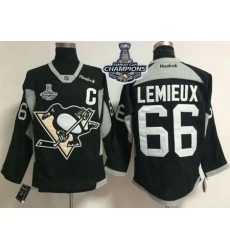 Penguins #66 Mario Lemieux Black Practice 2017 Stanley Cup Finals Champions Stitched NHL Jersey Penguins #66 Mario Lemieux Black Practice 2017 Stanley Cup Finals Champions Stitched NHL Jersey