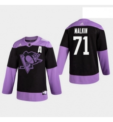 Penguins 71 Evgeni Malkin Hockey Fights Cancer Practice Black Jersey Penguins 71 Evgeni Malkin Hockey Fights Cancer Practice Black Jersey
