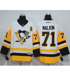 Penguins #71 Evgeni Malkin White New Away Stitched NHL Jersey Penguins #71 Evgeni Malkin White New Away Stitched NHL Jersey